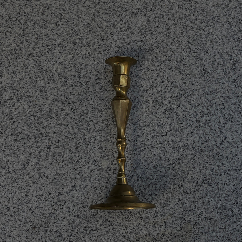 經典古董銅製燭台