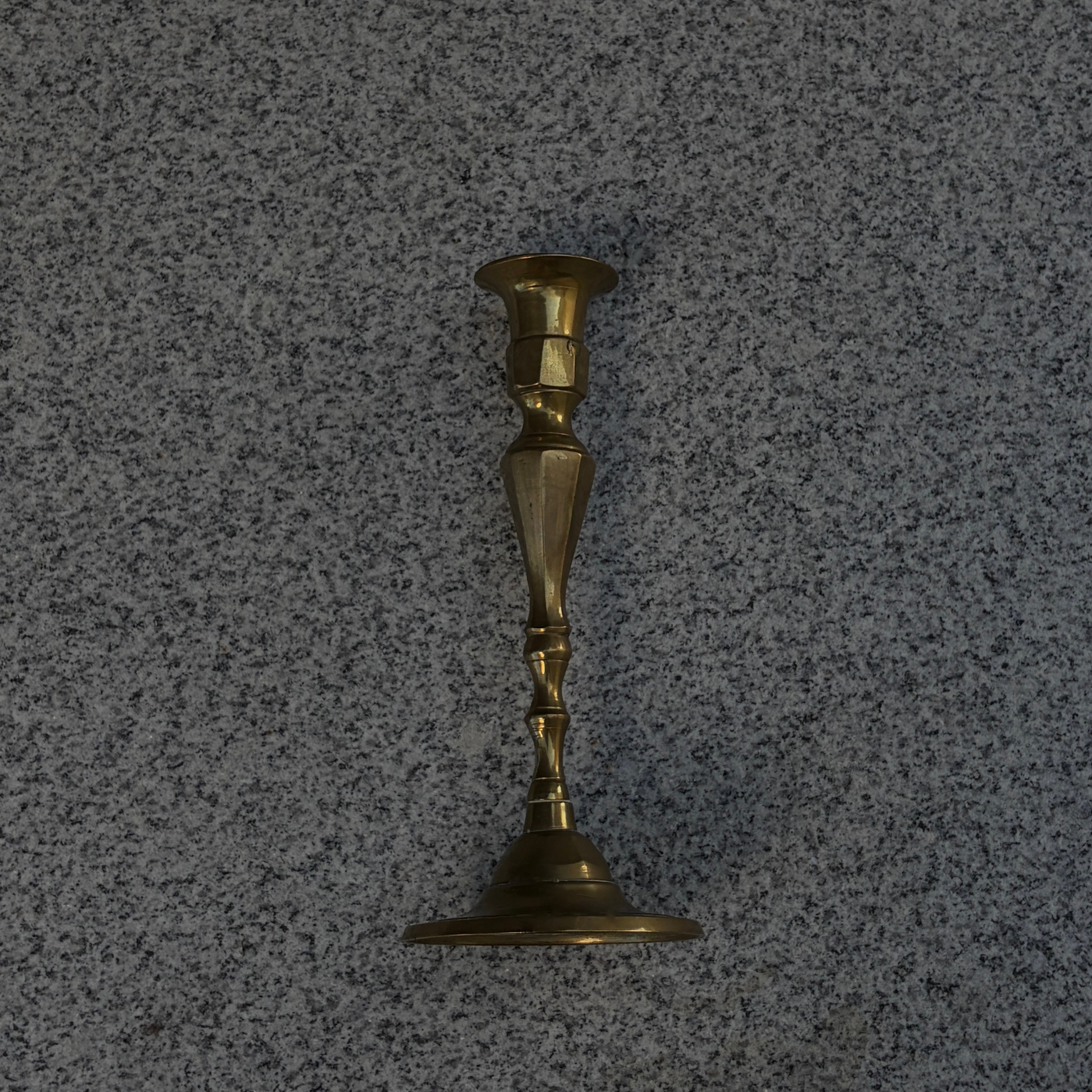 經典古董銅製燭台