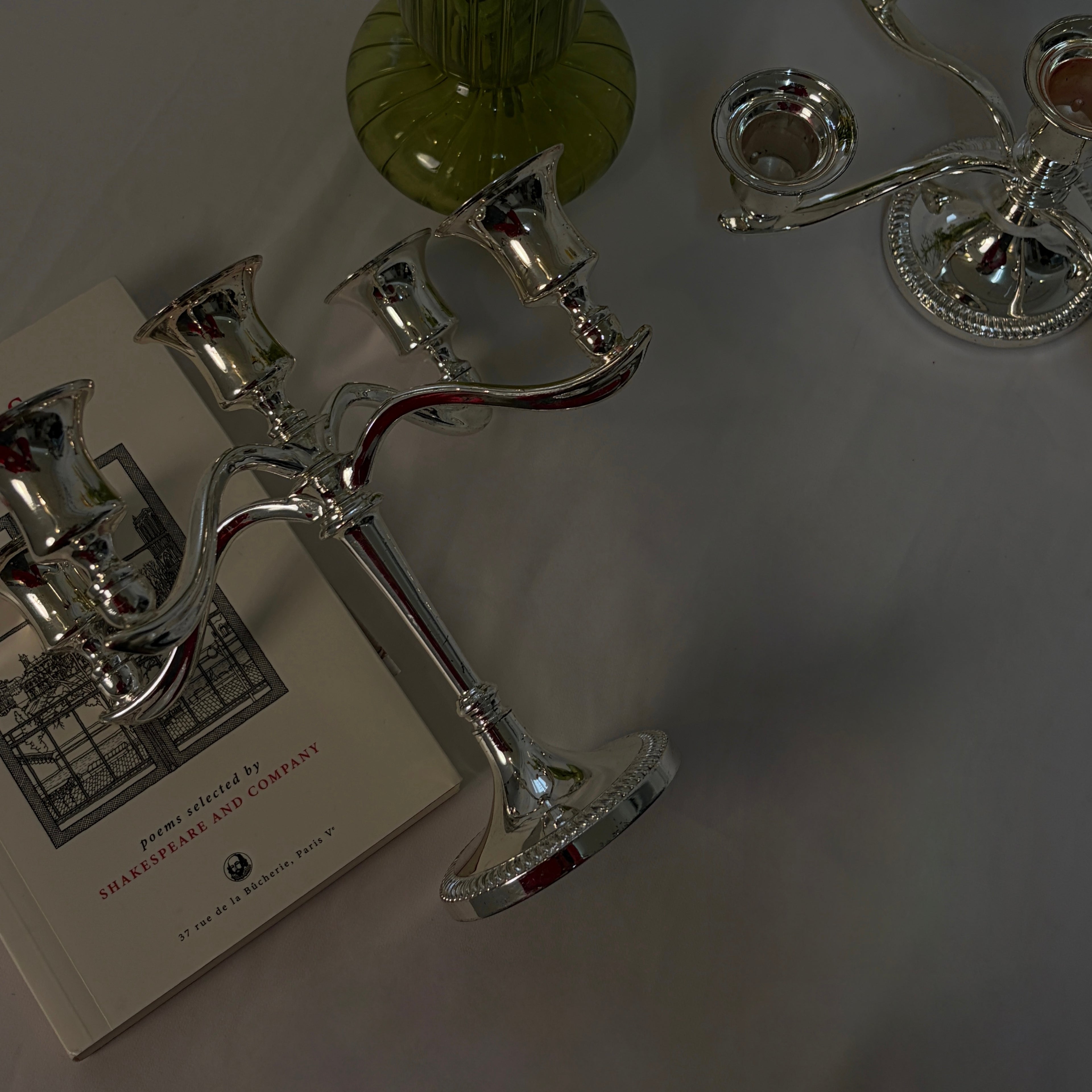 展臂式五燭座燭台